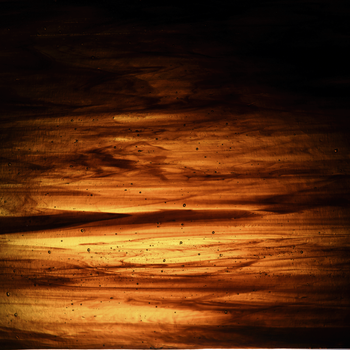 Dark and Light Amber Streaky Granite