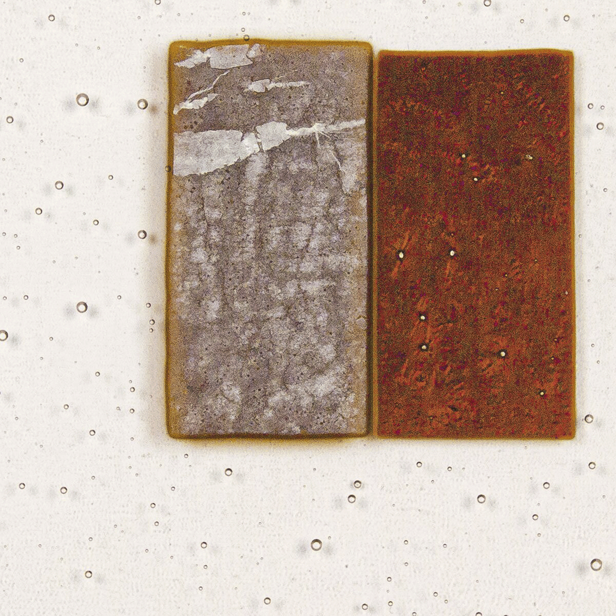 Alchemy Clear Transparent, Silver to Bronze, 3 mm