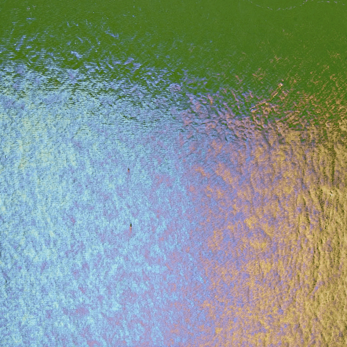 Olive Green Iridescent, 3 mm