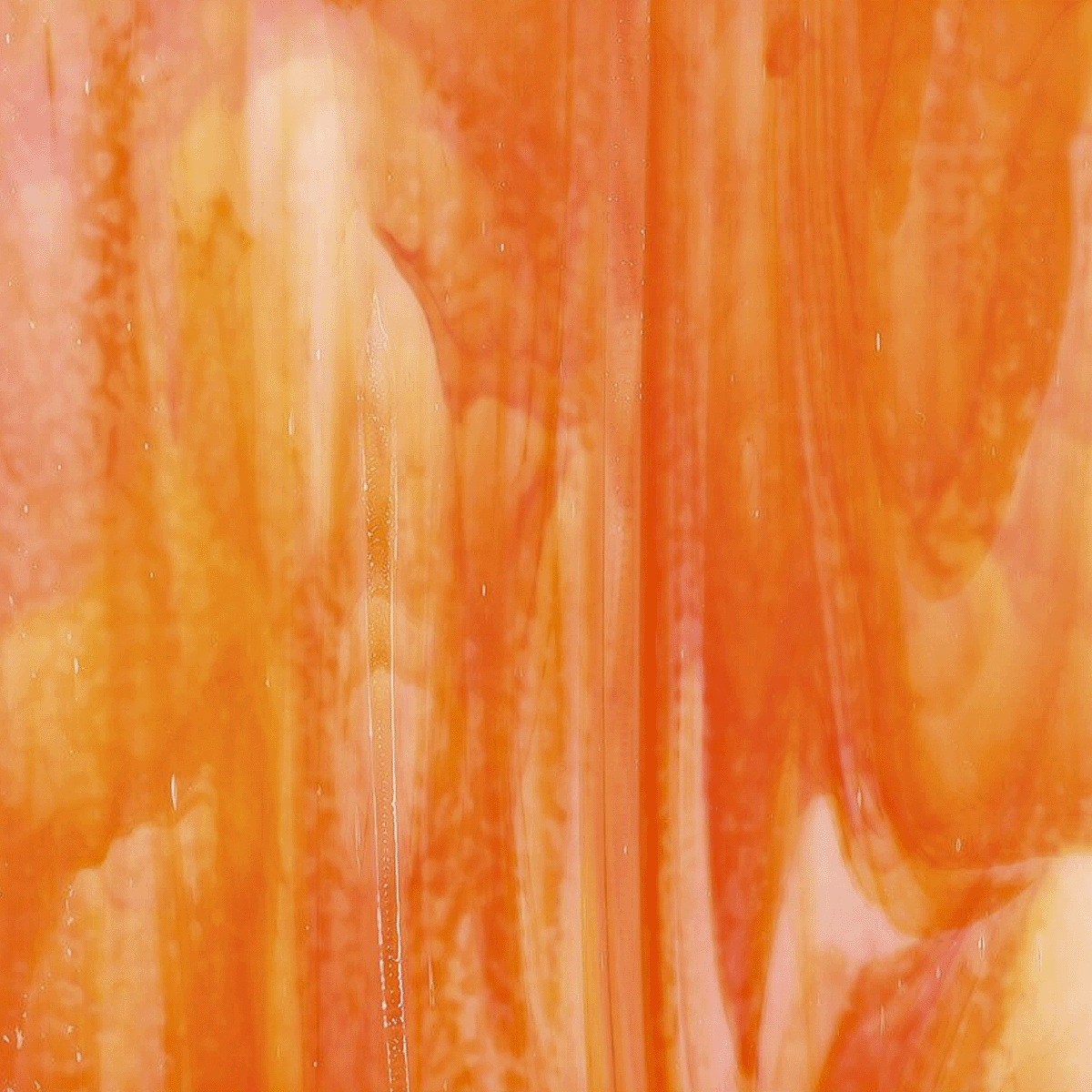 White, Orange Opal 2-Color Mix, 3 mm