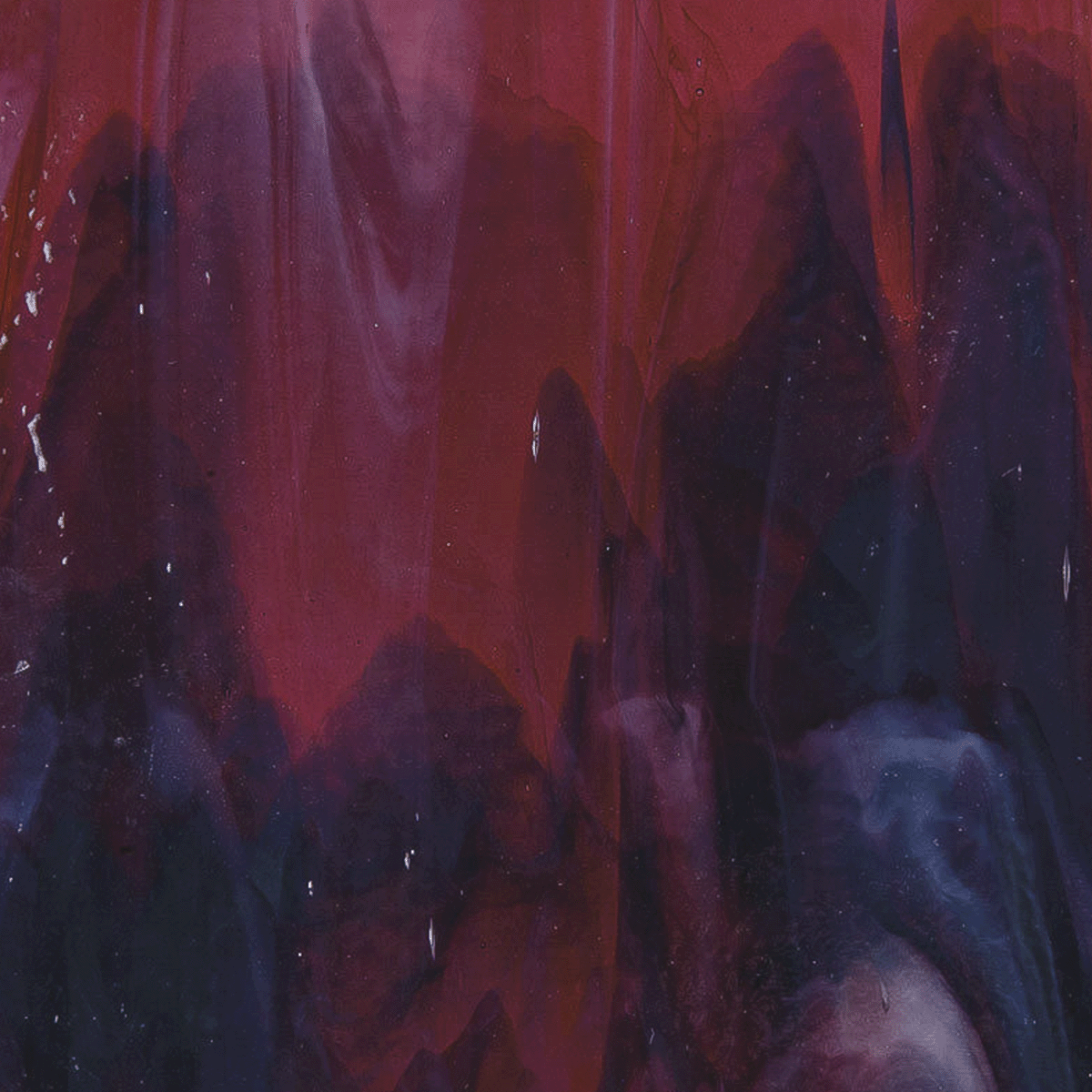 Cranberry Pink Transparent, Azure Blue Opalescent, White Opalescent 3+ Color Mix, 3 mm