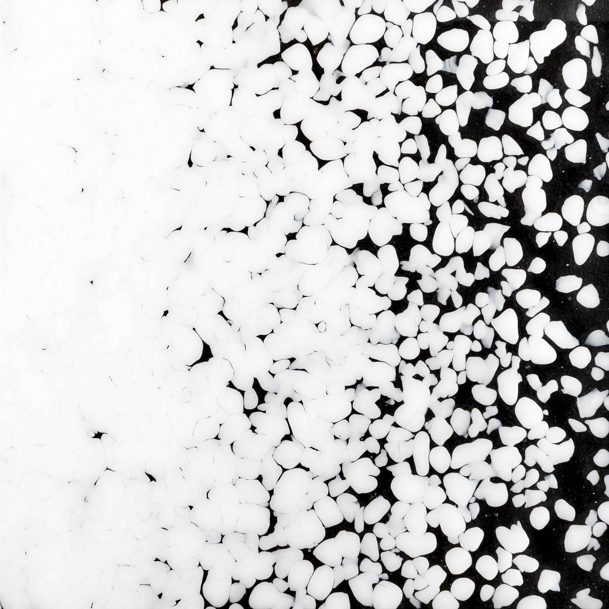 Opaque White Opalescent, Medium, 1 lb.