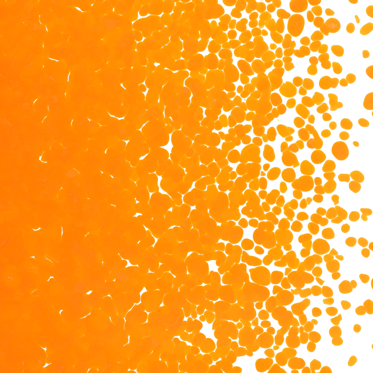 Tangerine Orange Opalescent, Medium, 1 lb.