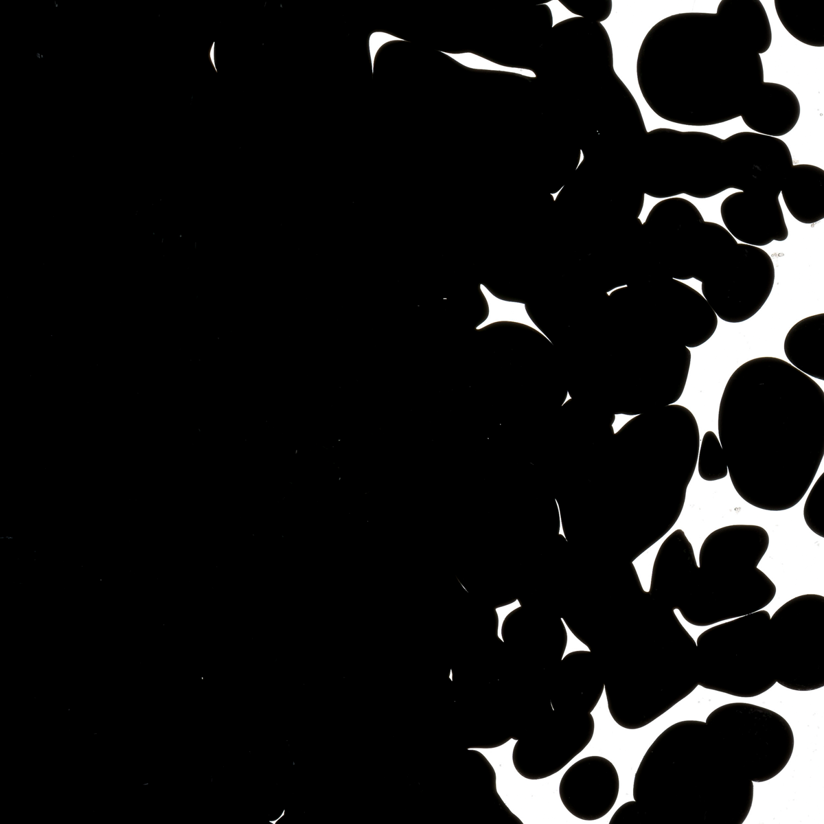 Stiff Black Opalescent, Coarse, 1 lb.