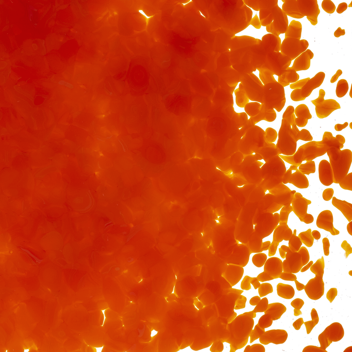 Orange Opalescent, Medium, 1 lb.