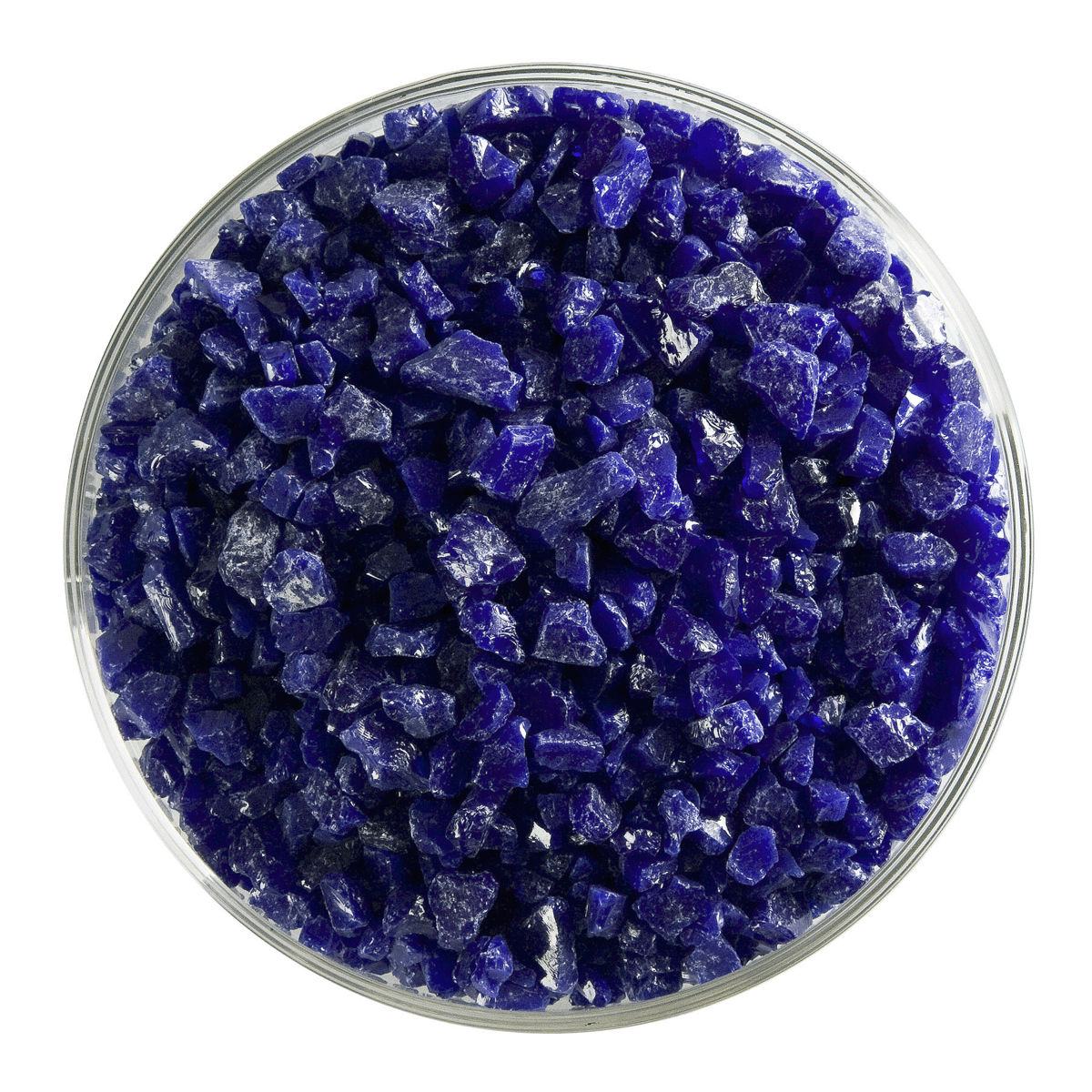 Deep Cobalt Blue Opalescent, Coarse, 1 lb.