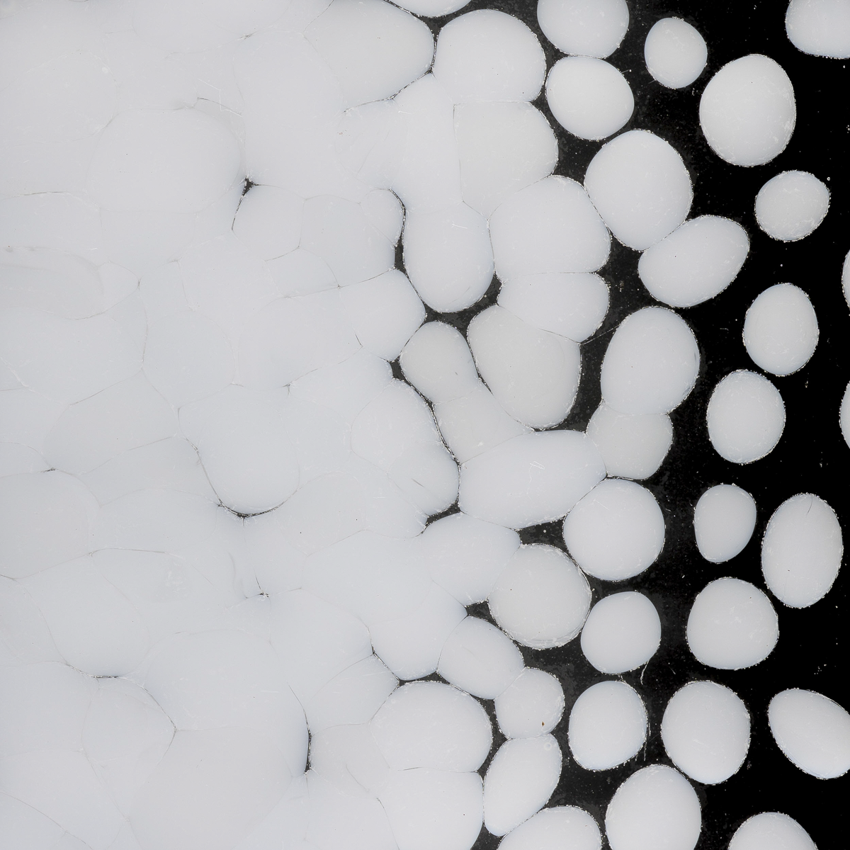 Translucent White Opalescent, Coarse, 1 lb.