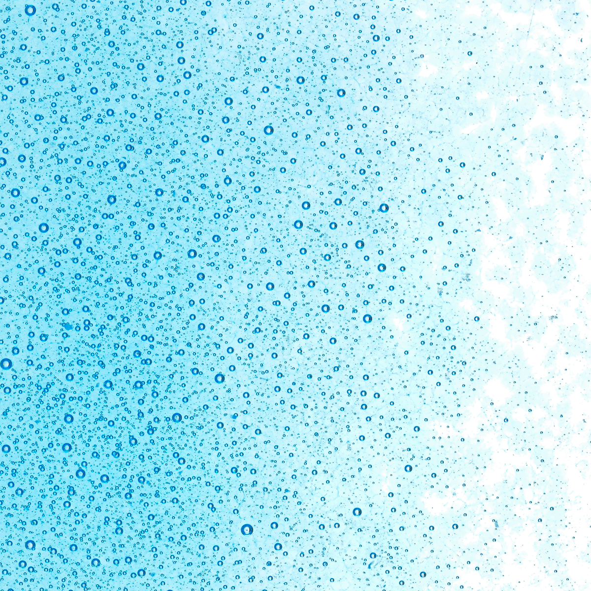 Light Turquoise Blue Transparent, Fine, 1 lb.