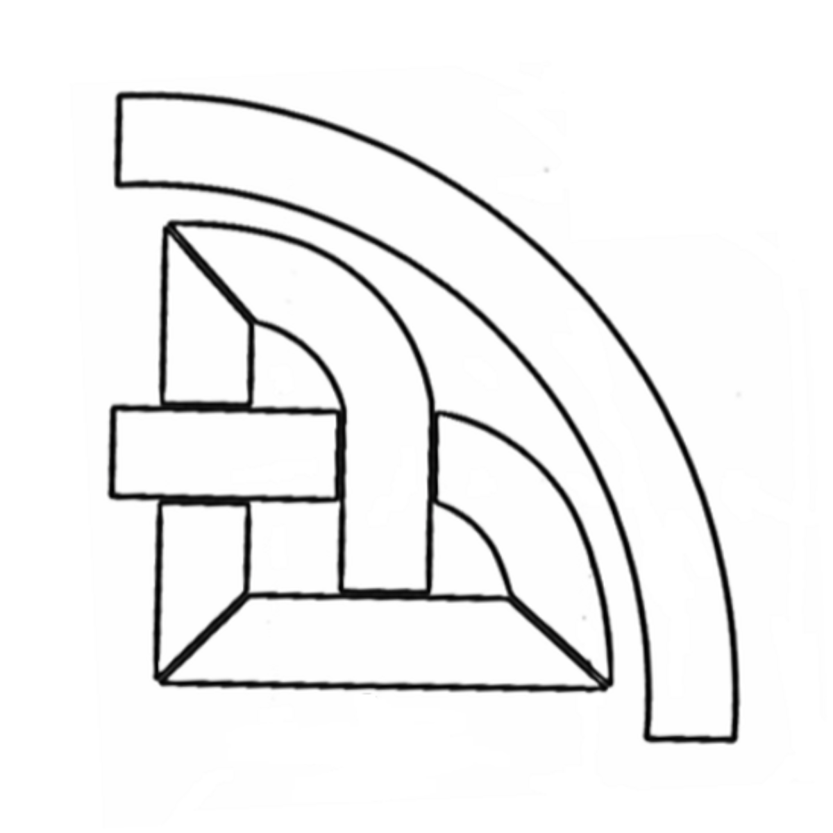 5-5/8" x 5-5/8" Bevel Cluster