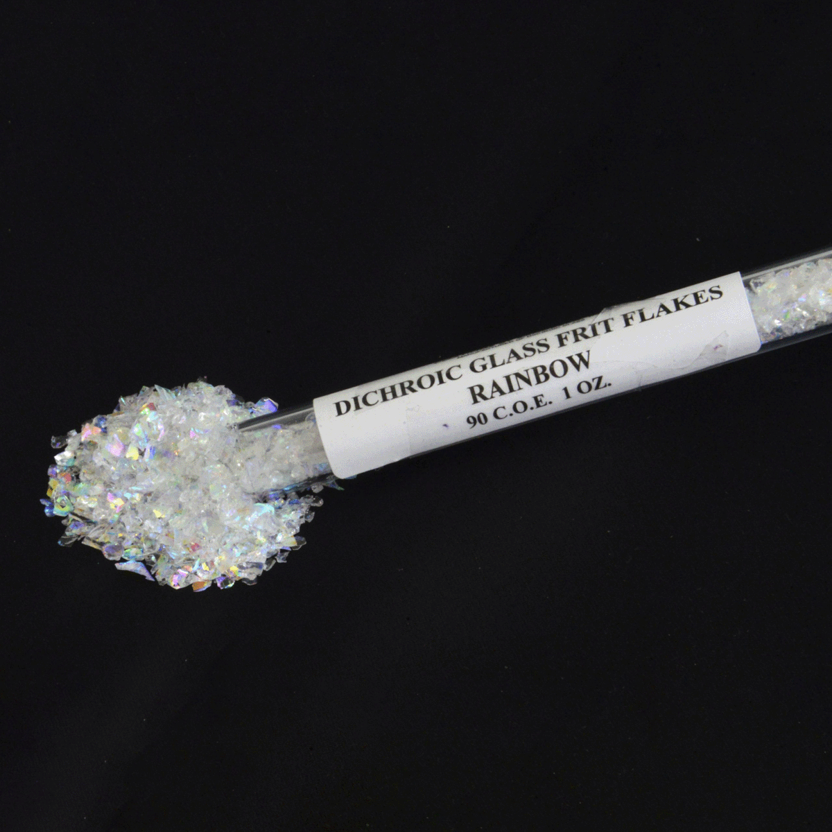 Dichroic Frit Flakes - Clear