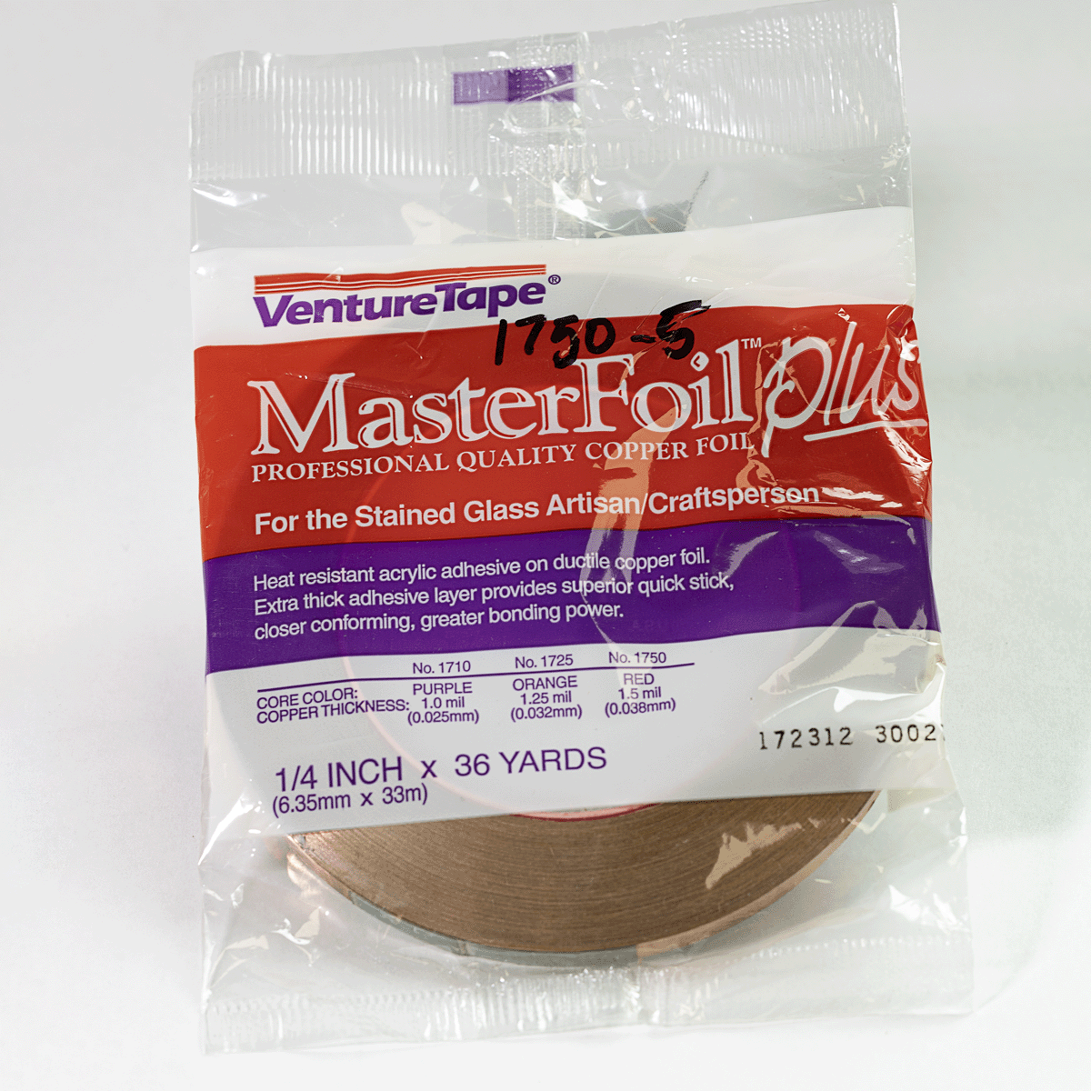 1/4" 1.5 mil MASTERFOIL PLUS