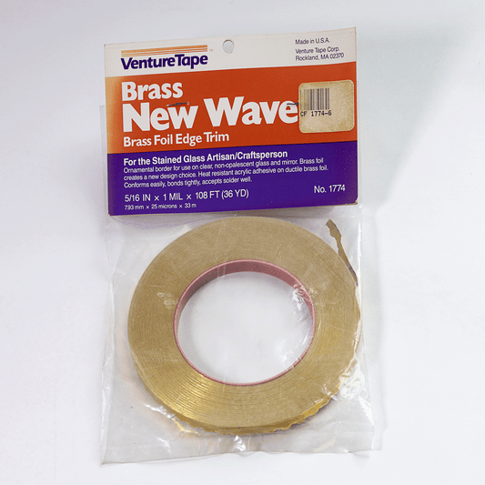 5/16" New Wave Venture Tape Brass Foil