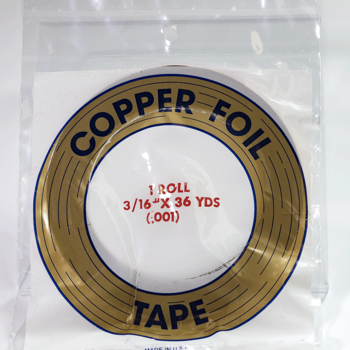 3/16" EDCO 1 mil FOIL