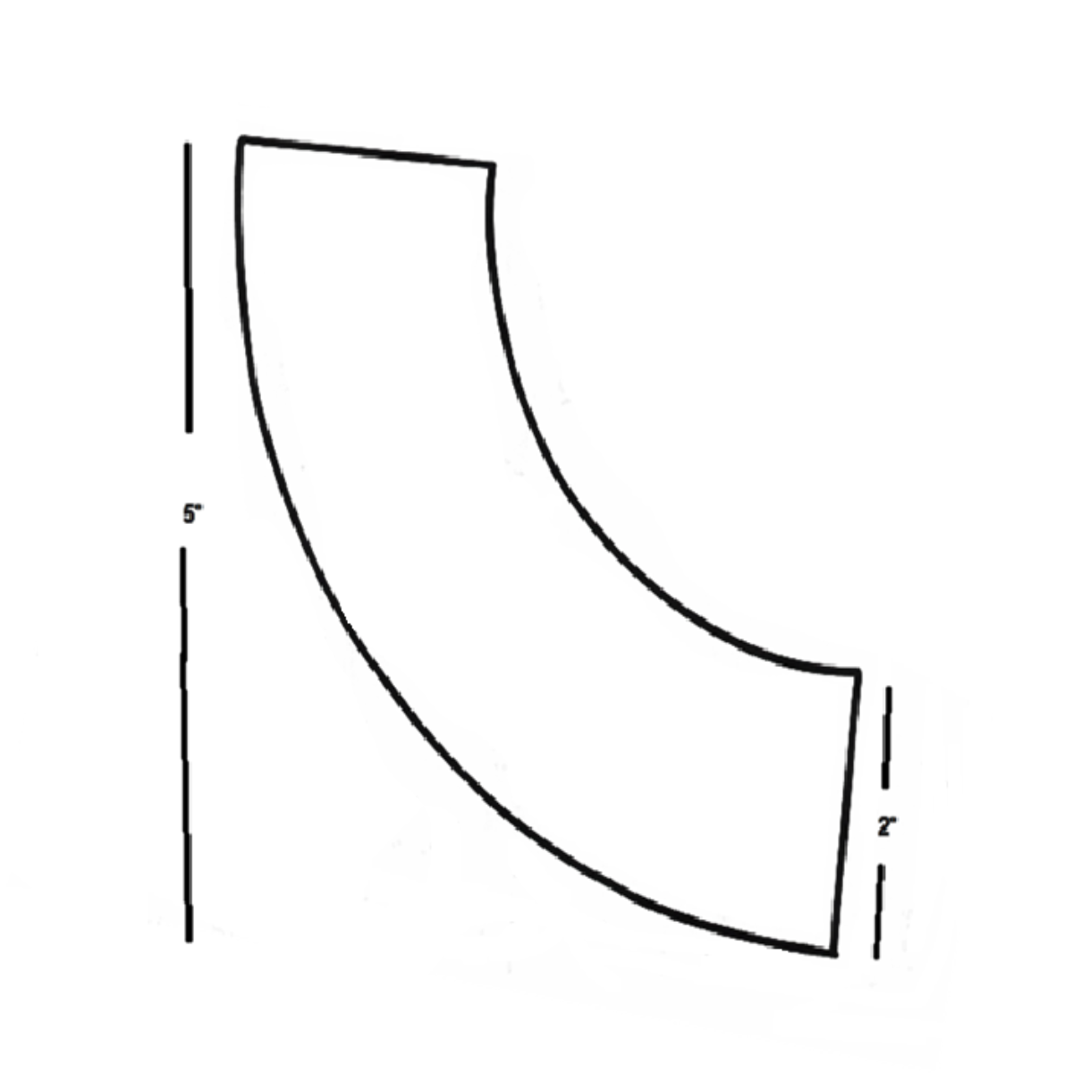 5" x 2" Bevel Cluster (4 PACK)