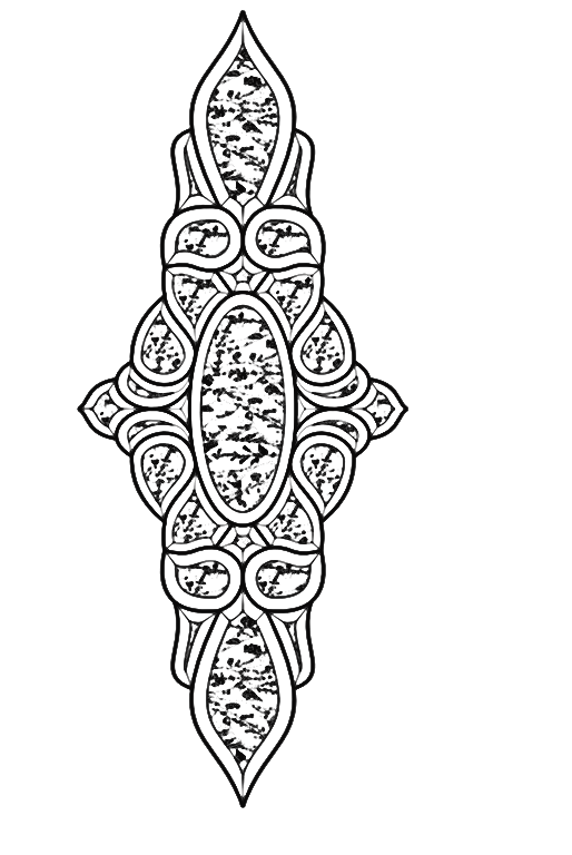 12-1/2" x 30-1/2" Bevel Cluster