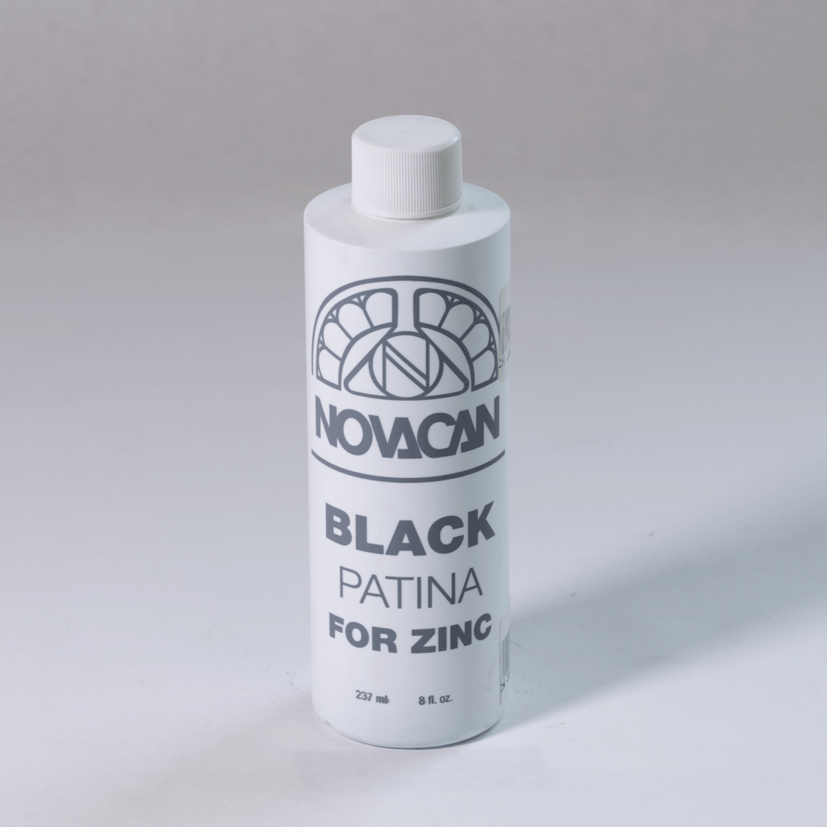 NOVACAN BLACK PATINA FOR ZINC 8OZ.