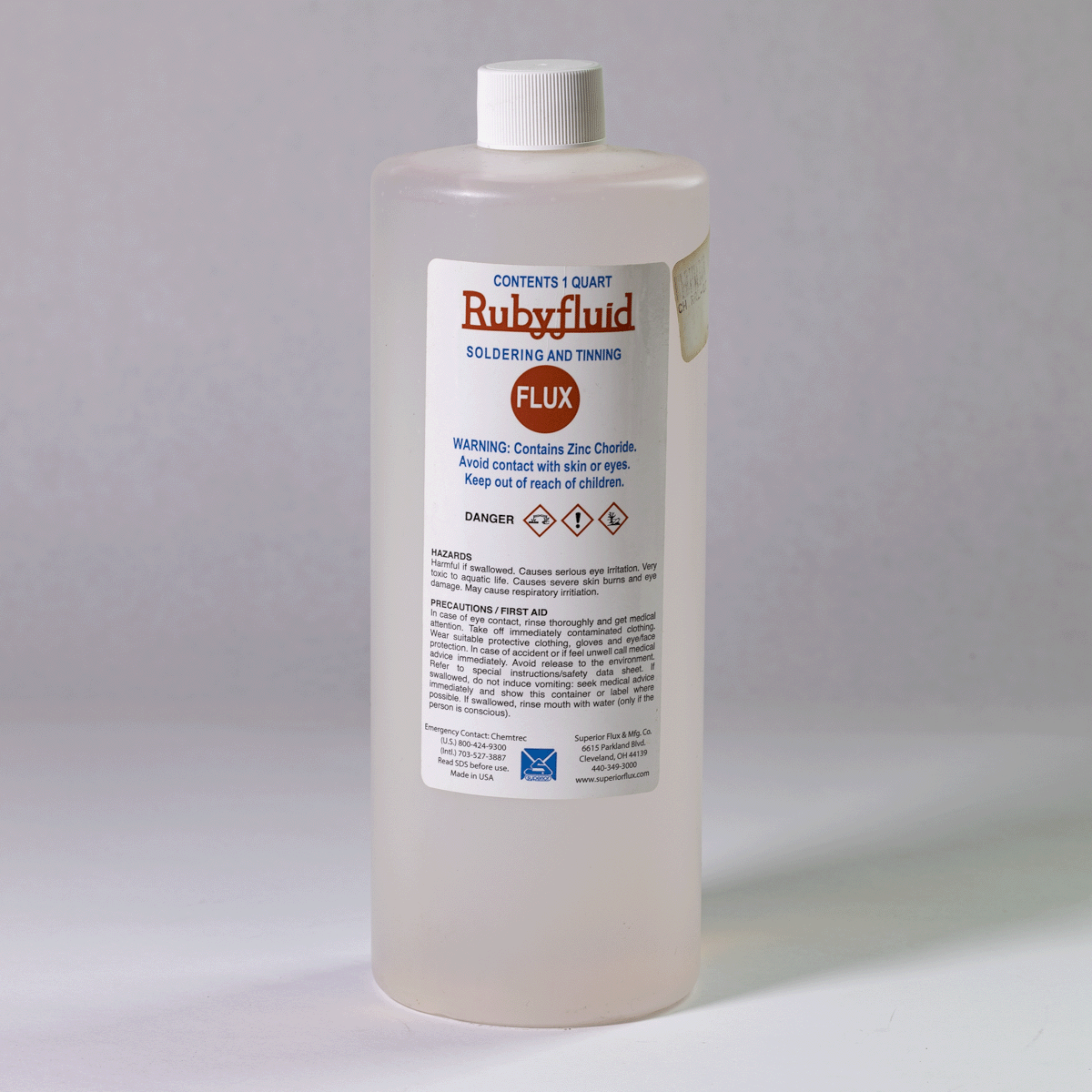 RUBY RED FLUX LIQUID - QUART