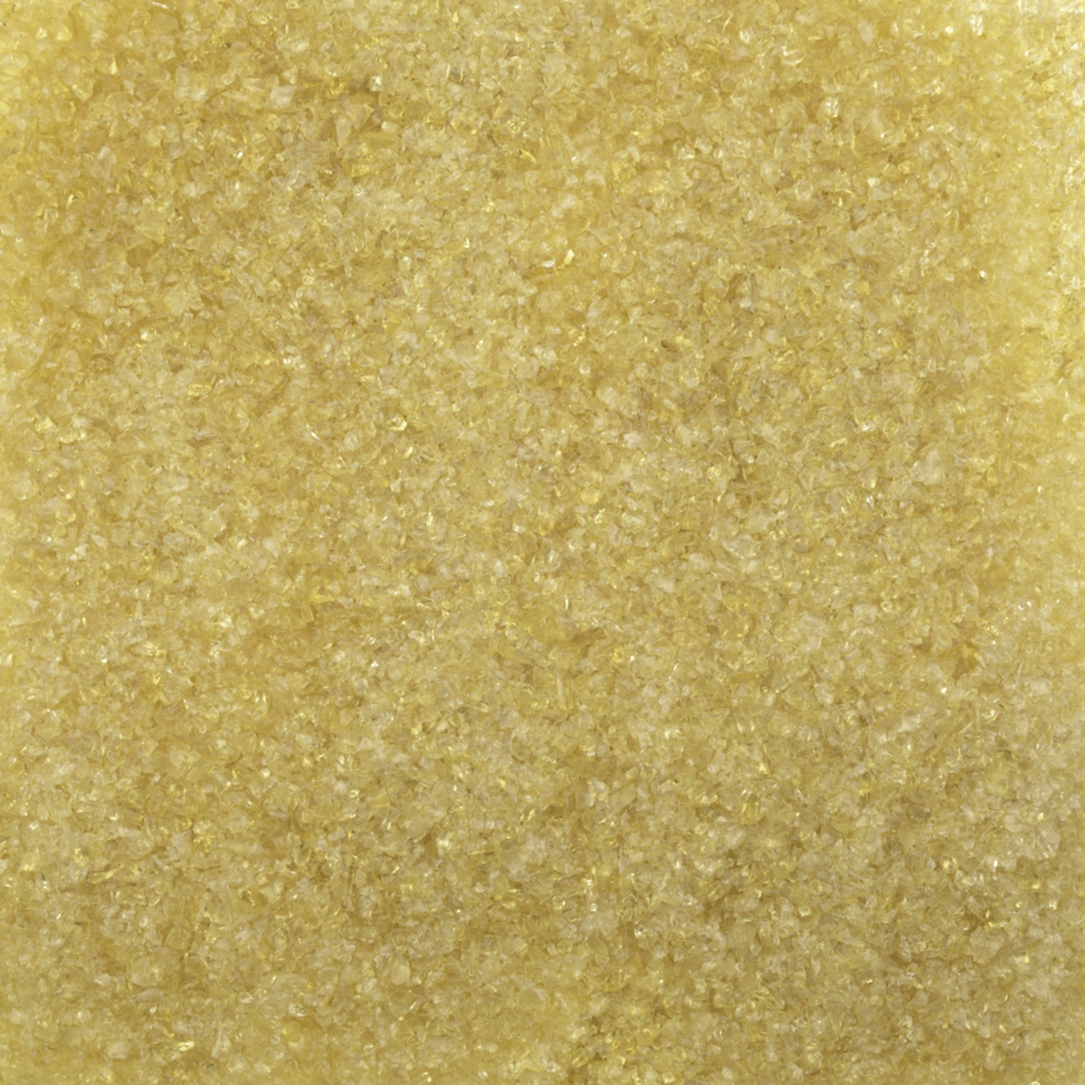 Pale Amber Transparent Medium Glass Frit, 4 lb.