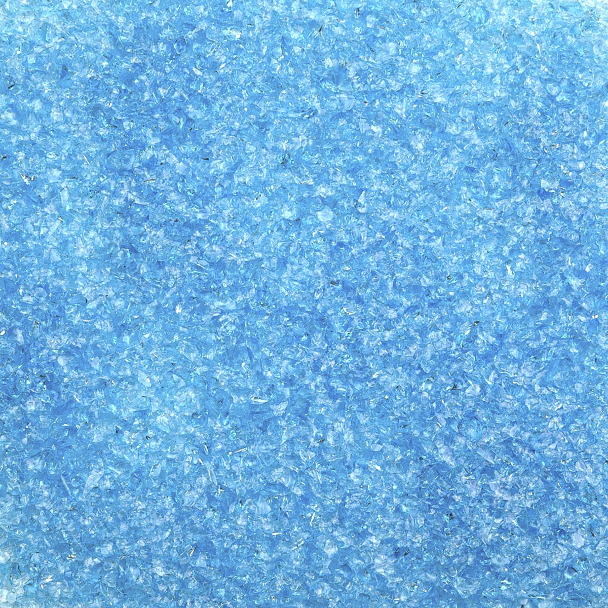 Sky Blue Transparent Medium Glass Frit, 8.5 oz