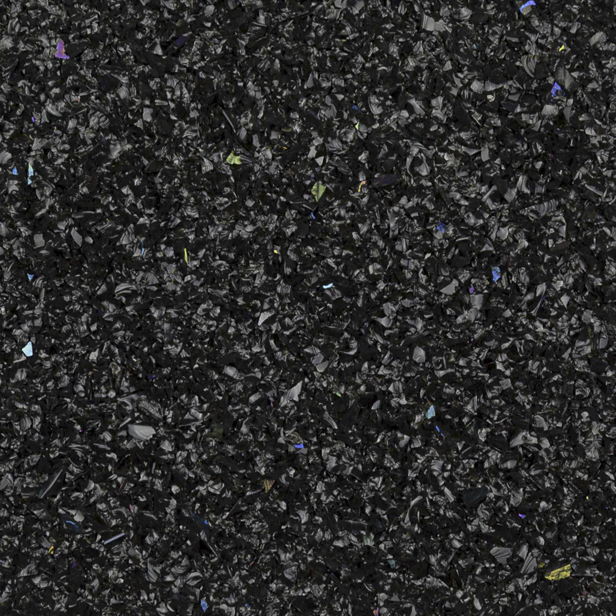 Black Medium Glass Frit, 4 lb