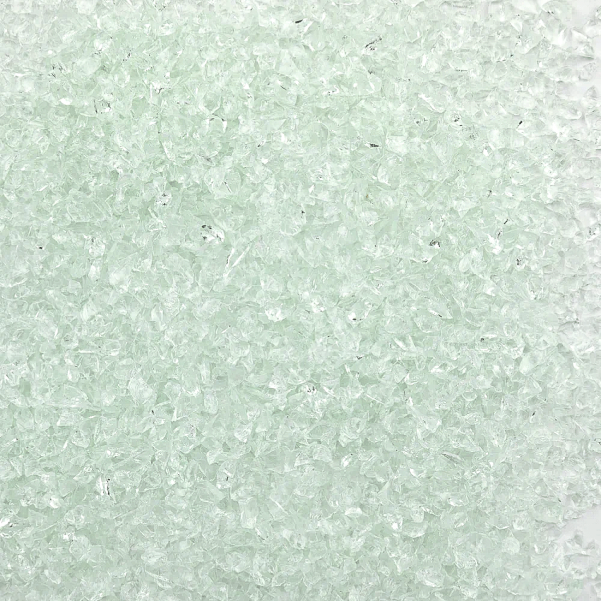 Red Reactive Transparent Coarse Glass Frit, 8.5 oz