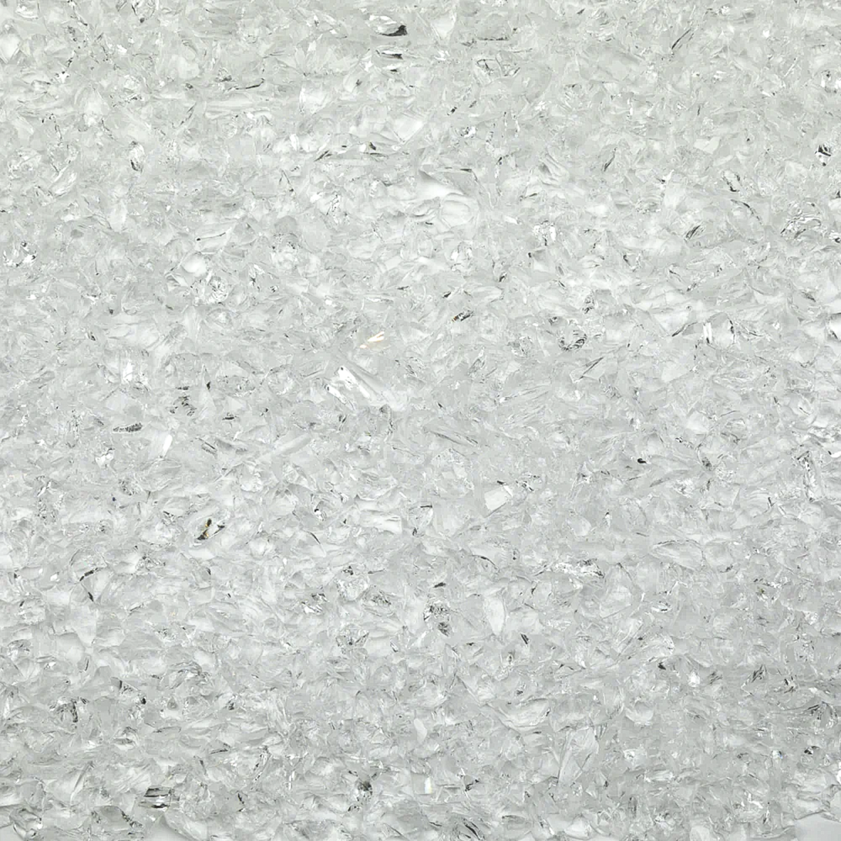 Water Clear Coarse Glass Frit, 8.5 oz