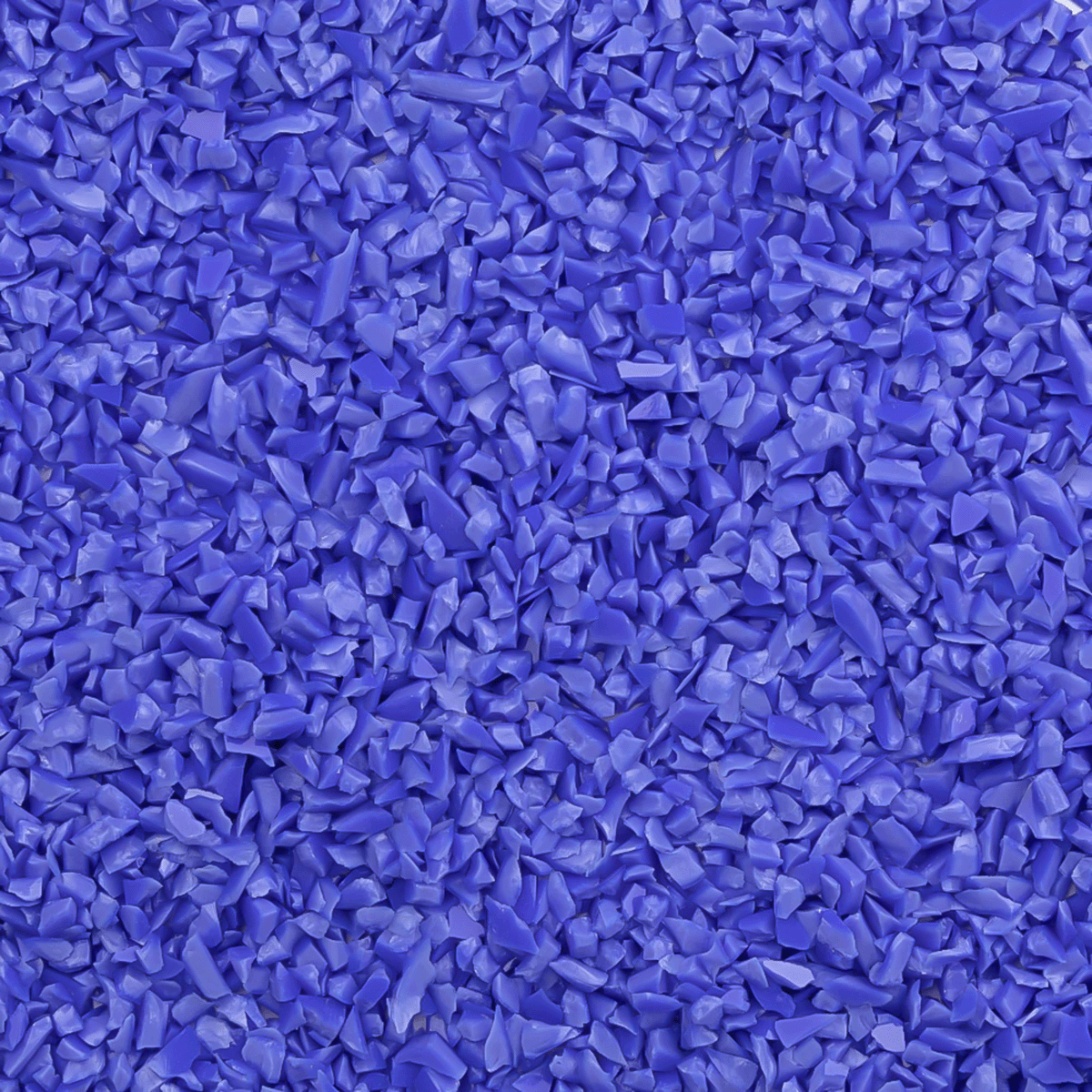 Medium Blue Opal Coarse Glass Frit, 8.5 oz