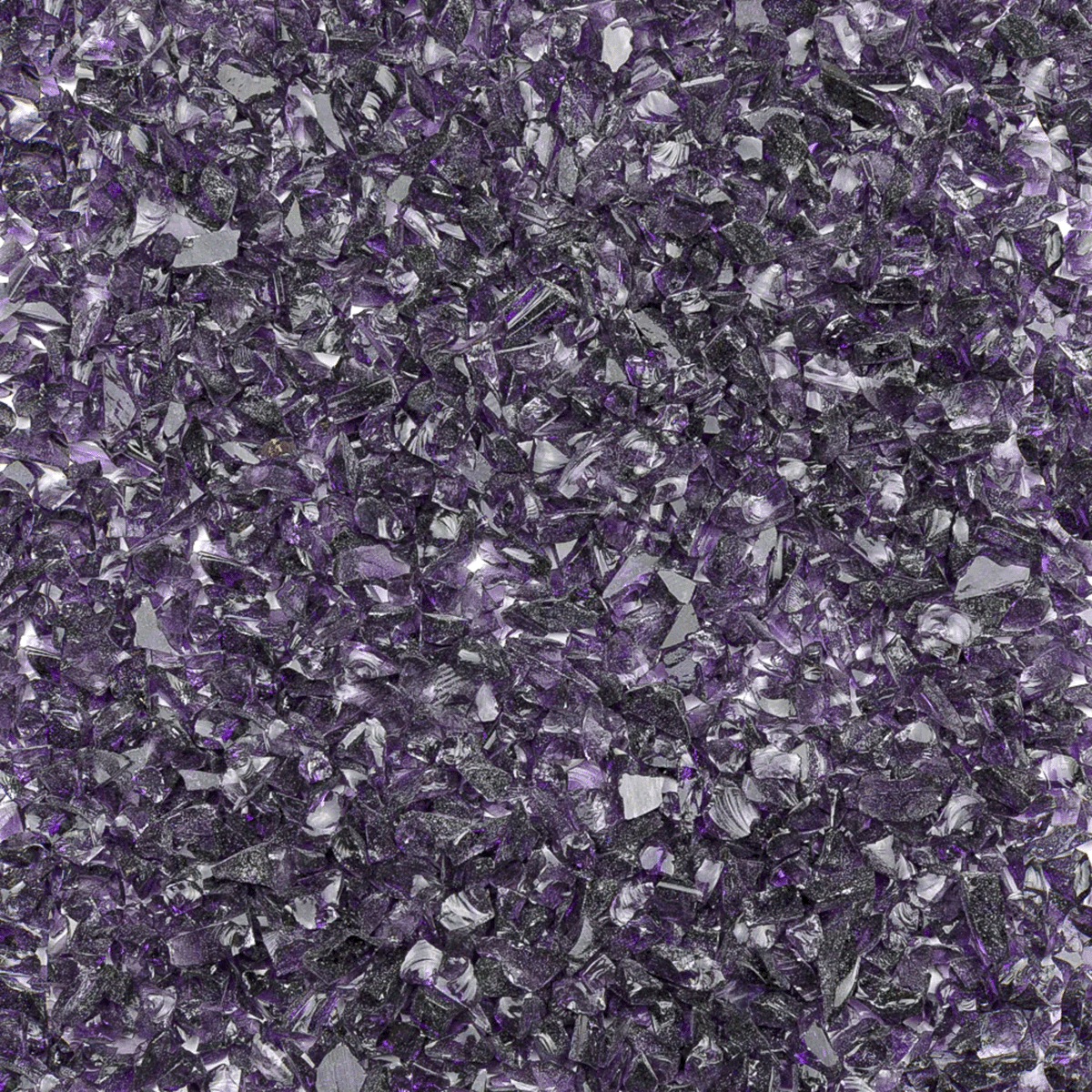 Oceanside Glass Frit Powder Grape Transparent 96 COE - 8.5 Oz Jar