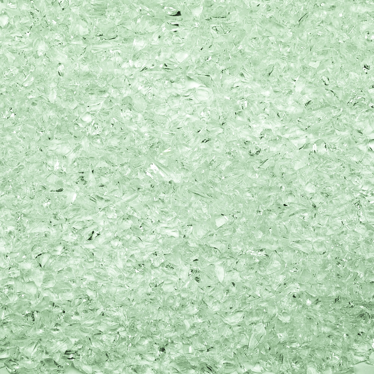 Ming Green Transparent Coarse Glass Frit, 8..5 oz