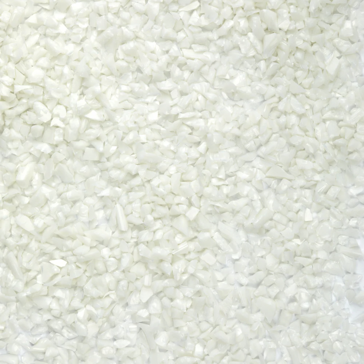 Ivory Opal Mosaic Glass Frit, 8.5 oz