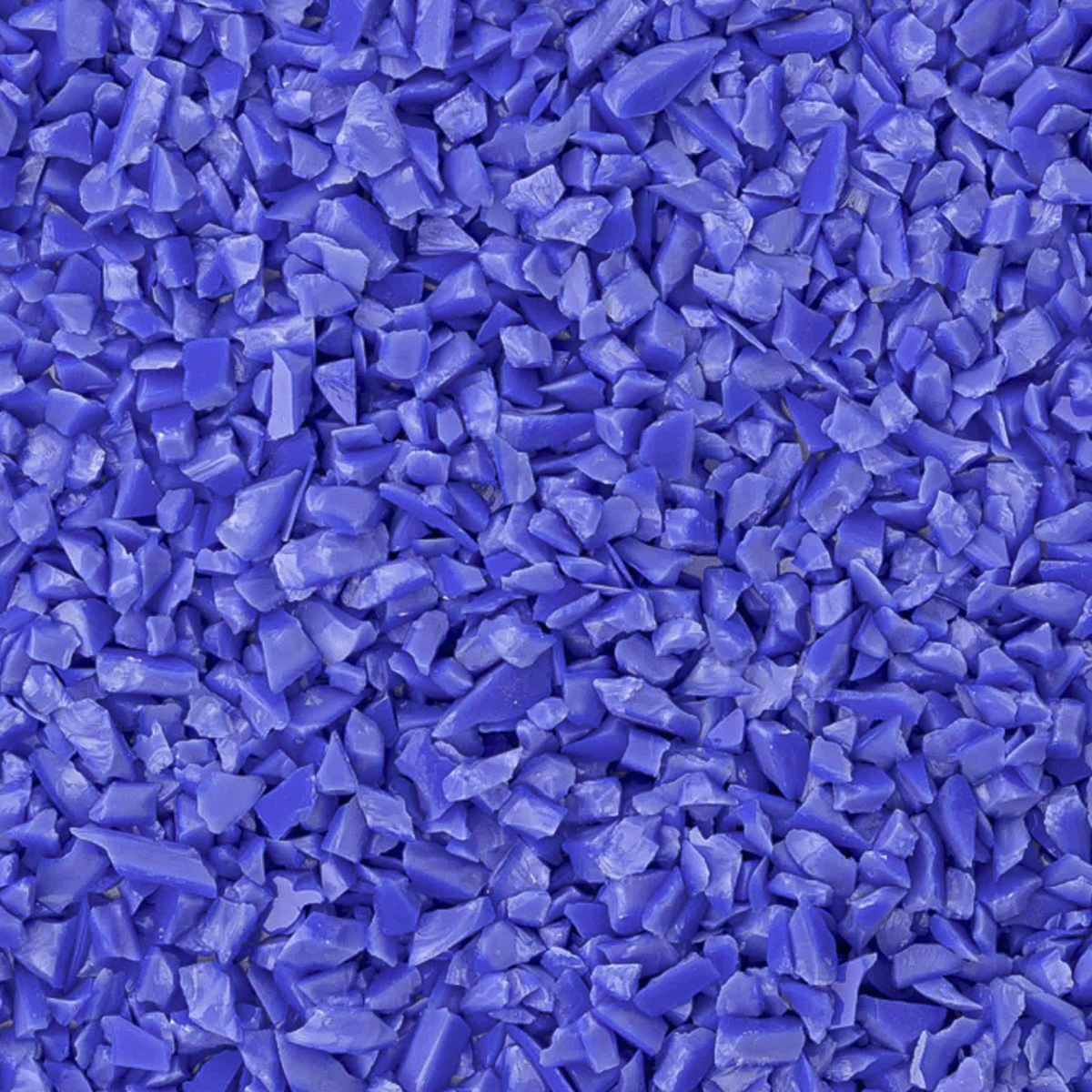 Medium Blue Opal Mosaic Glass Frit, 8.5 oz
