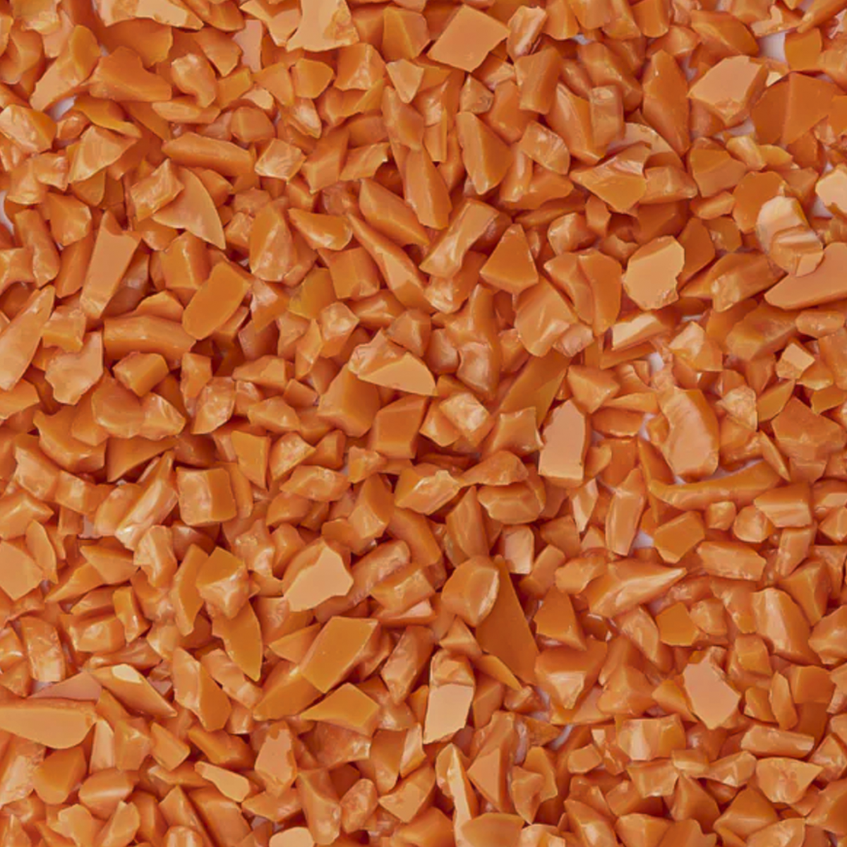 Persimmon Opal Mosaic Glass Frit, 8.5 oz