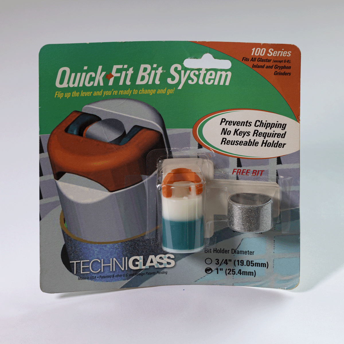 1" Standard QFB 100 Series Holder & Bit