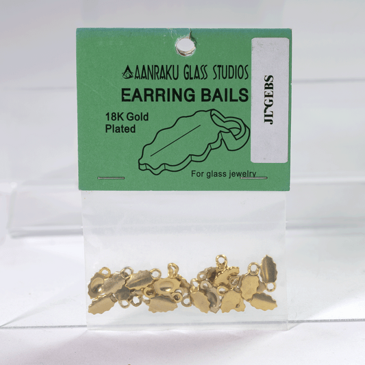 Aanraku® 18K Gold plated Earring Bails - Small