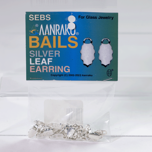 Aanraku® Silver Plated Earring Bails - Small