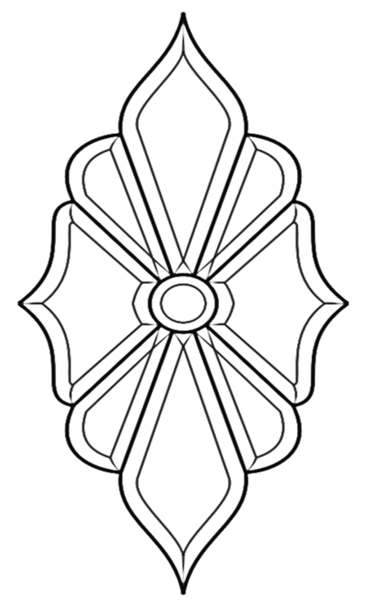 12-1/2'' x 25'' Bevel Cluster