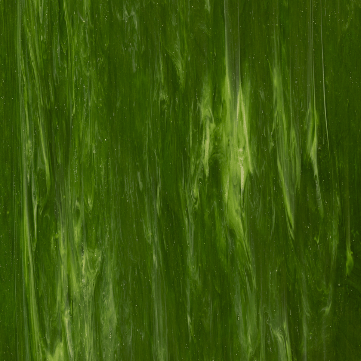 Dark Green / White Wispy