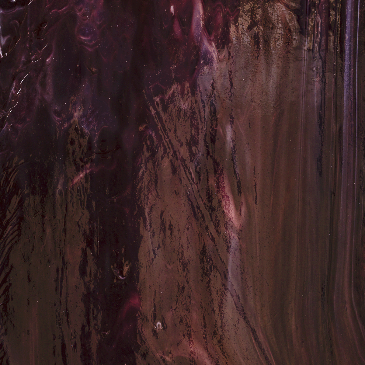 Dark Purple, White Wispy