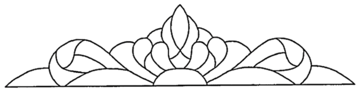 7-5/8'' x 32-3/4'' Bevel Cluster