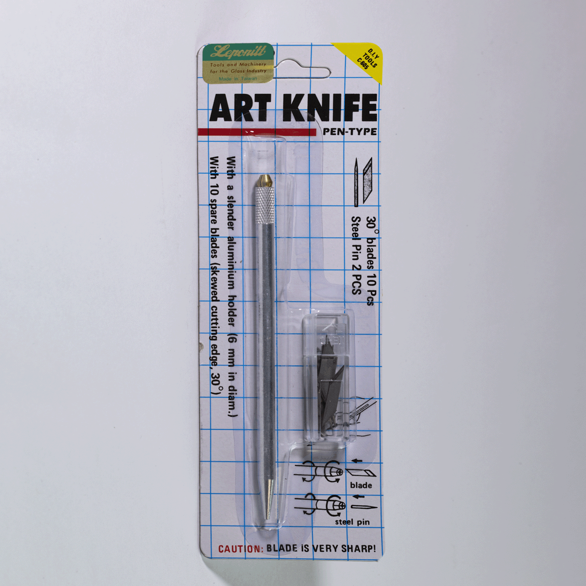 LEPONITT ART KNIFE w/10 BLADES
