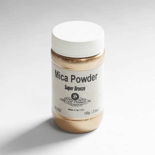 Mica Powder Super Bronze, 3.5 oz. jar
