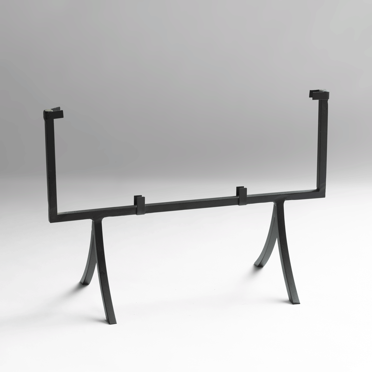 WROUGHT IRON SQUARE 10" STAND