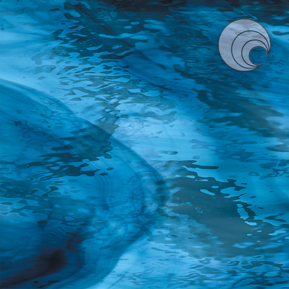 Deep Steel/Sky Blue Waterglass