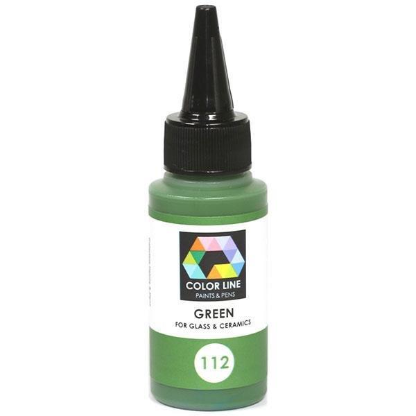 Color Line Paints & Pens, Green, 2.2 oz.