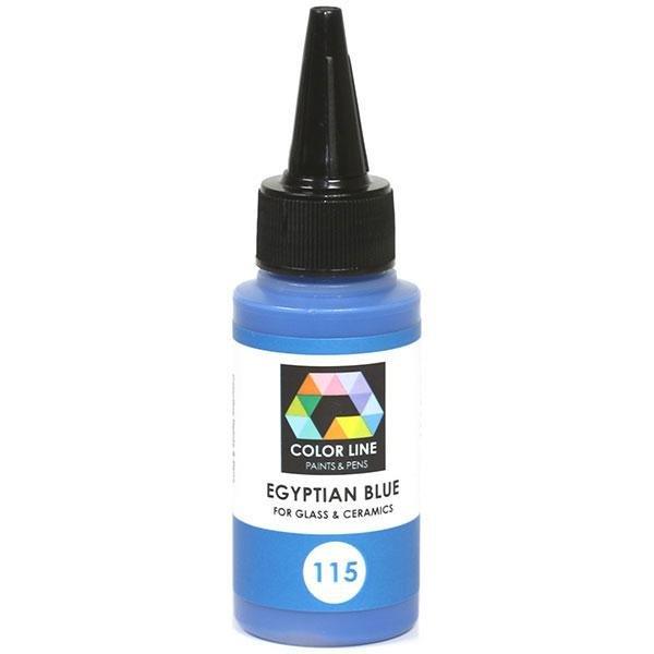 Color Line Paints & Pens, Egyptian Blue, 2.2 oz.