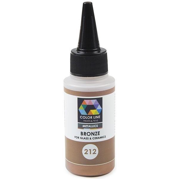 Color Line Paints & Pens, Bronze, 2.2 oz.