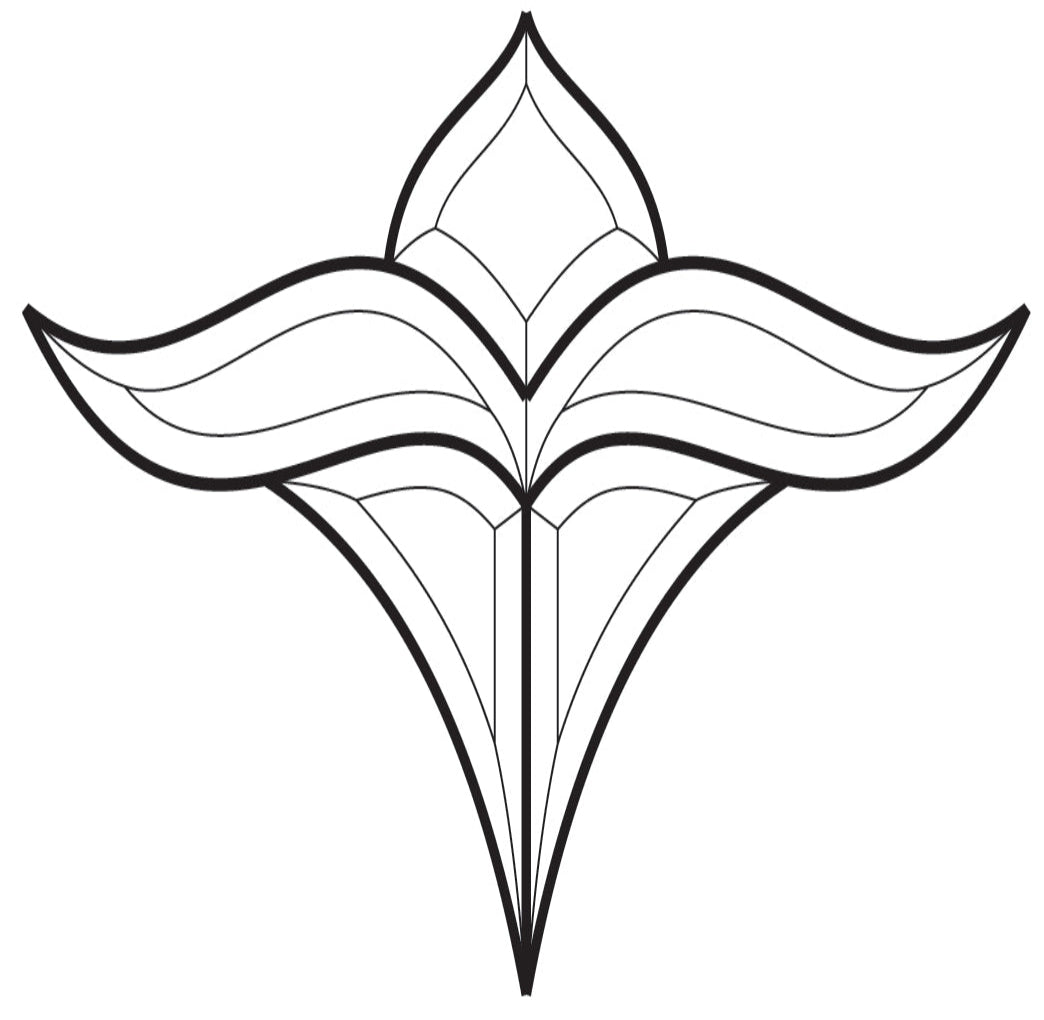 12-1/2" X 9-1/8" Bevel Cluster