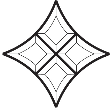5-1/2" x 5-1/2" Bevel Cluster