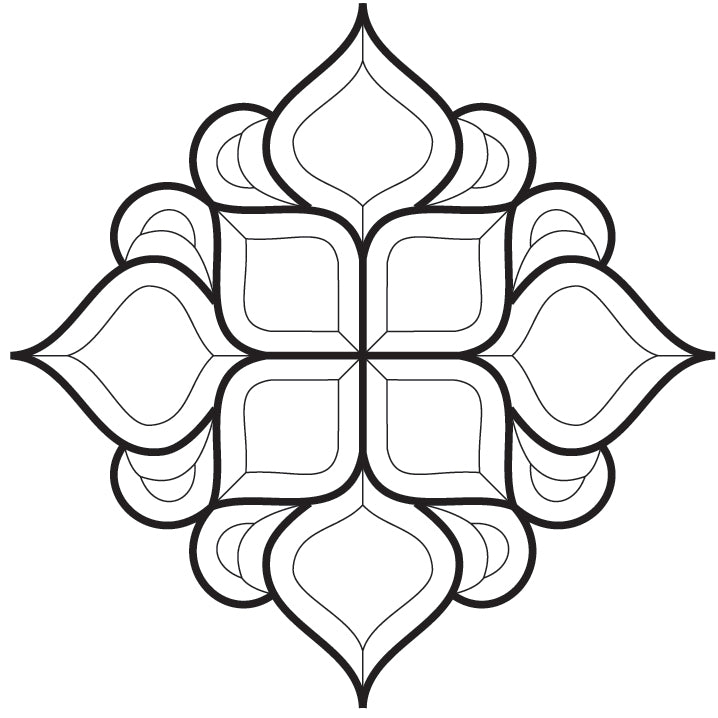 11" x 11" Bevel Cluster