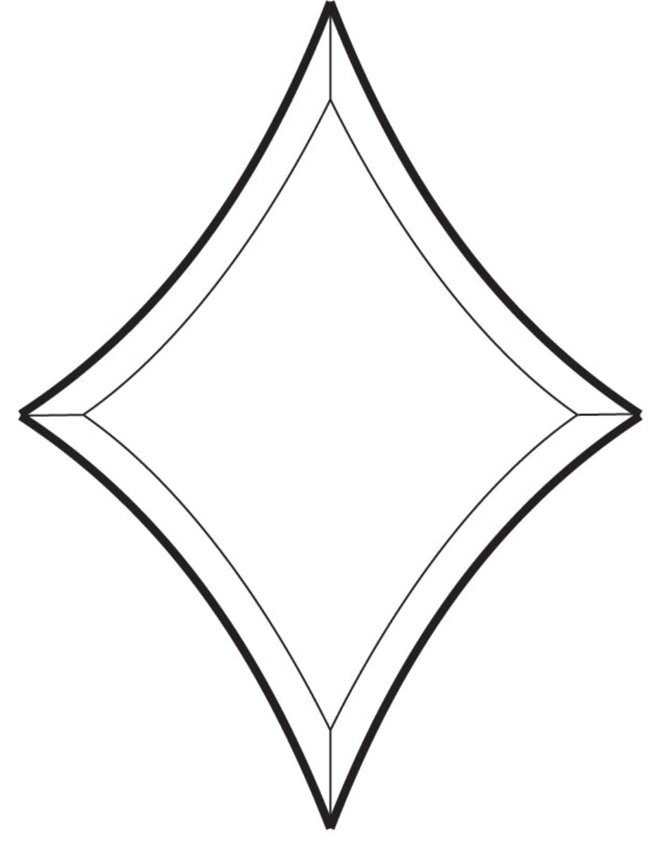 7-1/2'' x 10'' Bevel Cluster